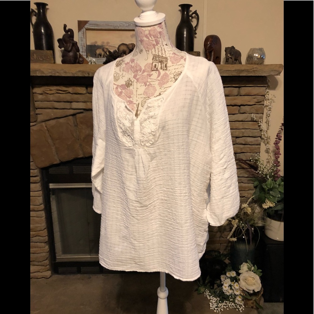 Kim Rogers Blouse/Crop Top 3X